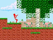 Red Stickman vs Monster School game thumbnail