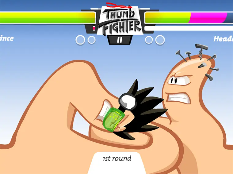 Thumb Fighter game thumbnail