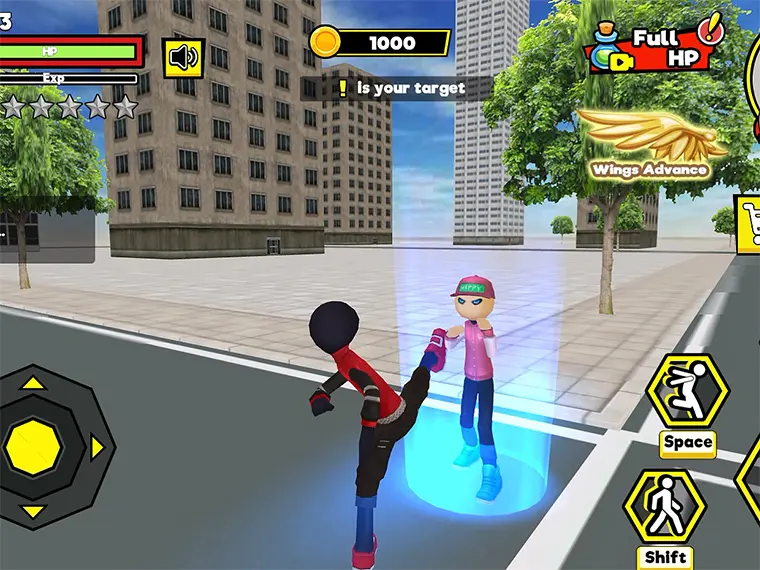 Stick Rope Hero game thumbnail