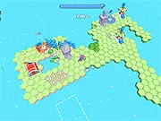 Tile Hex World: Red Vs Blue game thumbnail