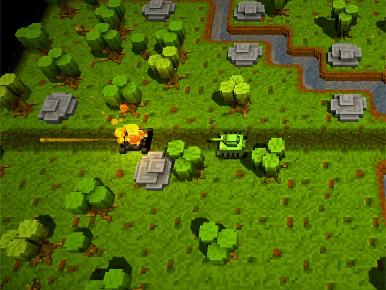 Voxel Tanks 3D game thumbnail