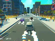 2 Player 3D City Racer game thumbnail