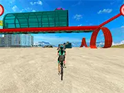 Impossible Stunt Bicycle Racing game thumbnail
