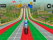 Mega Ramp Bike Racing Tracks game thumbnail