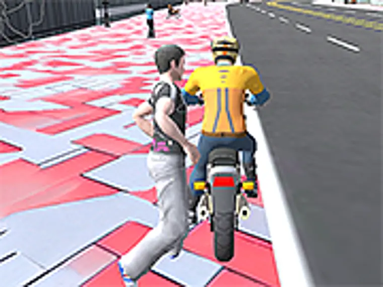 Moto Cabbie Simulator game thumbnail
