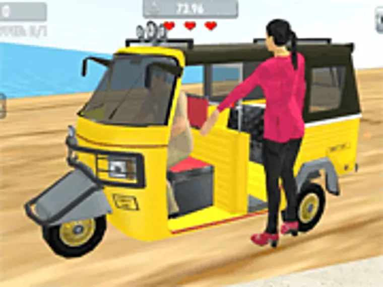 Tuk Tuk Auto Rickshaw game thumbnail
