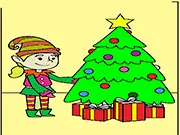 Christmas Elves Coloring game thumbnail