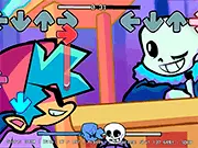 FNF x Undertale: Lazybones game thumbnail