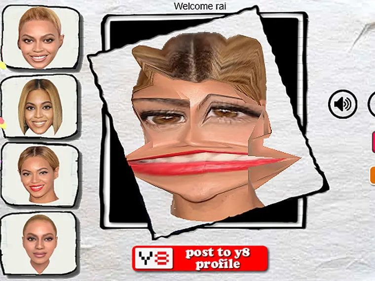 Funny Beyonce Face game thumbnail