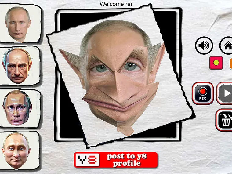 Funny Putin Face game thumbnail