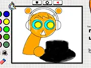 Sprunki Coloring Time game thumbnail