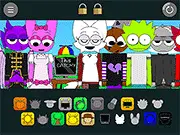 Sprunki Pyramixed: Human Edition game thumbnail