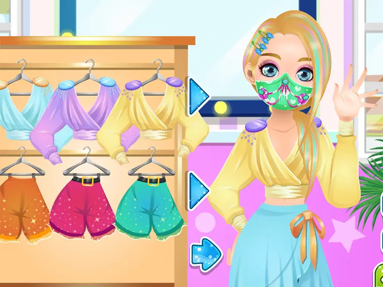 Blonde Sofia: Mask Design game thumbnail