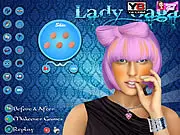 Lady Gaga Celebrity Makeover game thumbnail