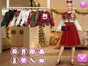 Maria's Christmas Party Dressup game thumbnail