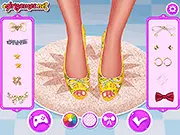 My Spring Flat Shoes Design game thumbnail