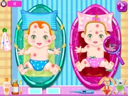 New Born Twins Baby Care game thumbnail