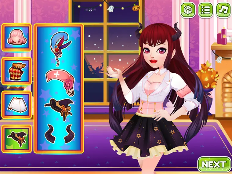 Princess Halloween Makeover game thumbnail