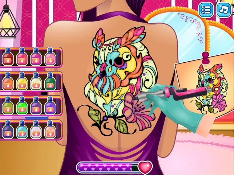 Princess Tattoo Work game thumbnail