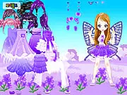 Purple Butterfly Dress up game thumbnail