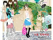 Summer Street Dressup game thumbnail