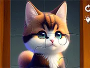 Cute Cat Jigsaw Puzzle game thumbnail