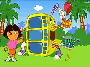 Dora the Explorer: Super Silly Costume Maker game thumbnail