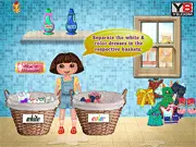 Dora Washing Clothes game thumbnail