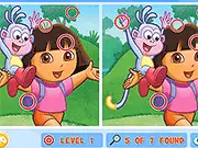 Find 7 Differences Dora game thumbnail