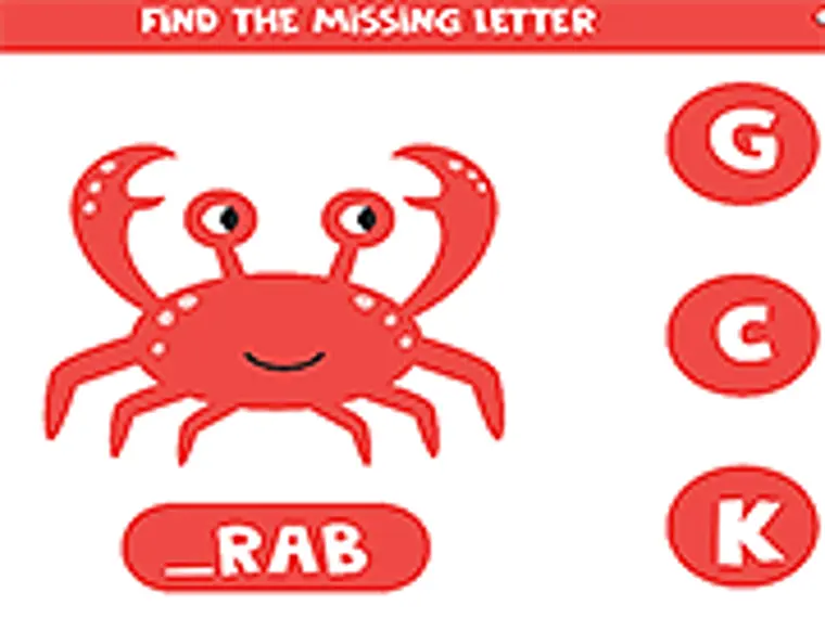 Find the Missing Letter game thumbnail