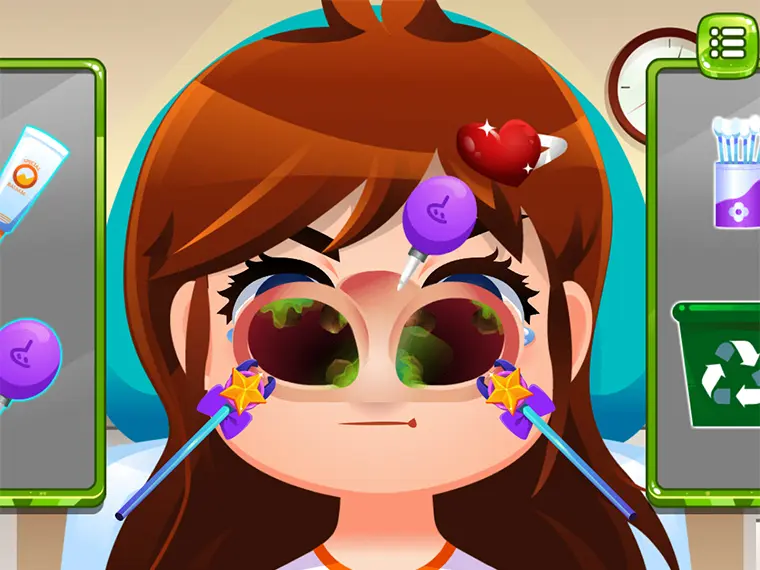 Funny Nose Doctor game thumbnail