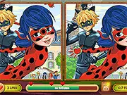 Ladybug Spot the Differences game thumbnail