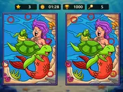 Spot the Difference Mystic Mermaids game thumbnail