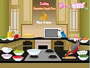 Cooking Prosciutto Funghi Pizza game thumbnail