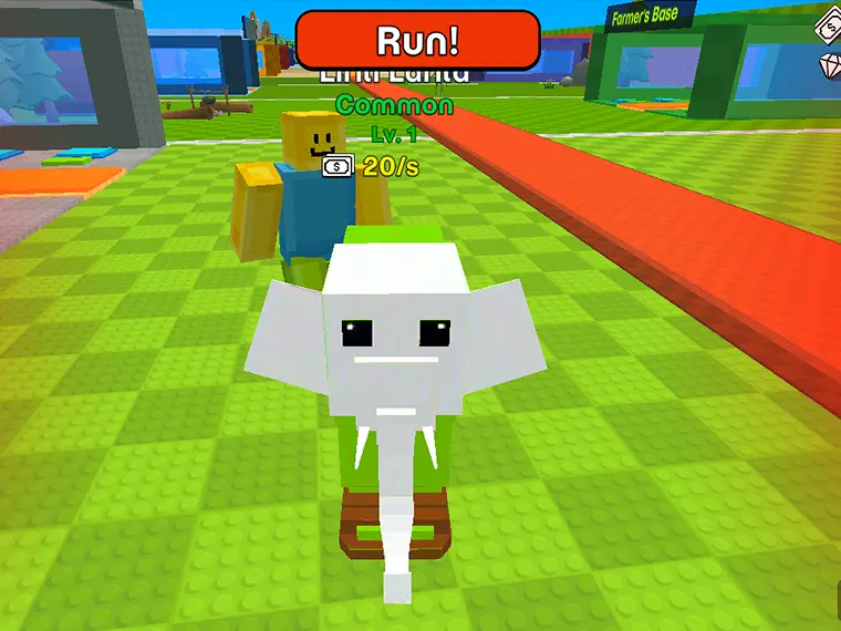 Lucky Brainrot Blocks Online game thumbnail