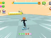 Obby Parkour Racing game thumbnail