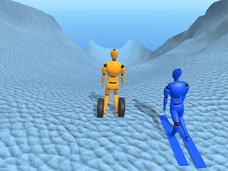Ragdoll Racing: Extreme Downhill game thumbnail