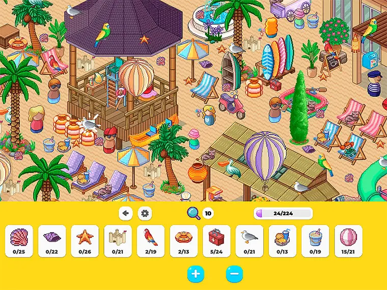 Hidden Objects Island game thumbnail