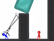 Red And Blue Stickman: Spy Puzzles game thumbnail