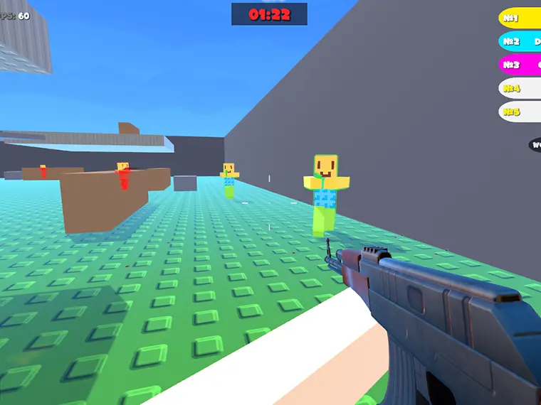 Aimbot Arena 3D game artwork
