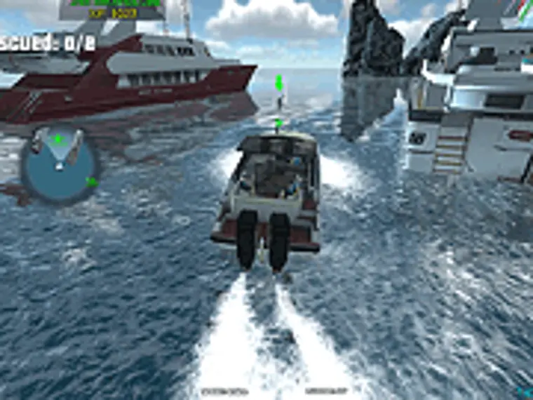 American Boat Rescue Simulator game artwork