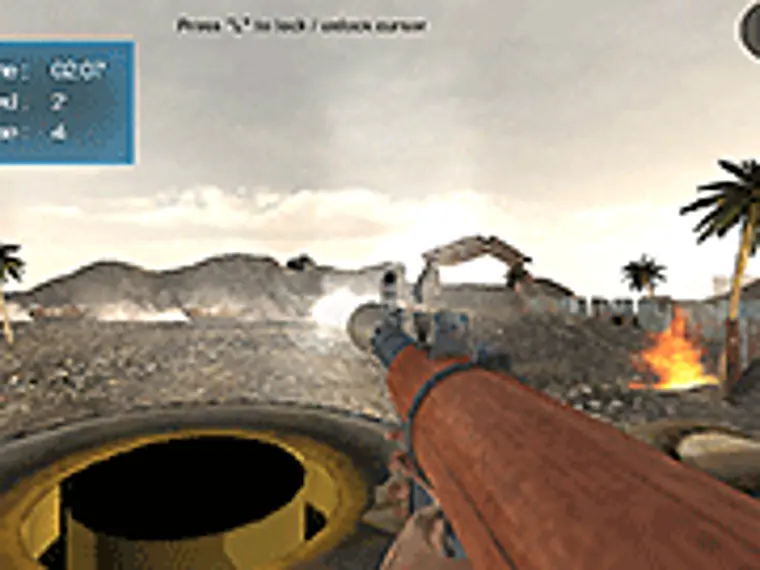 Bazooka Gunner game artwork