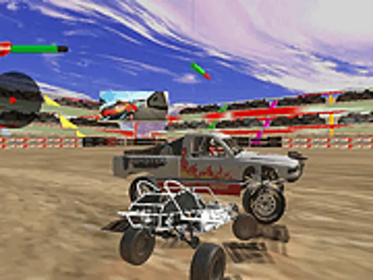 Crazy Buggy Demolition Derby game artwork
