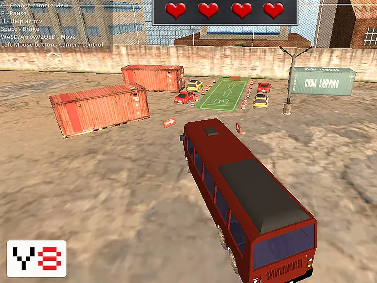 Extreme Bus Parking 3D game artwork