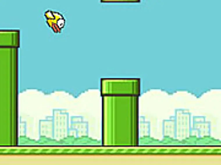 Flappy Bird Flash game artwork