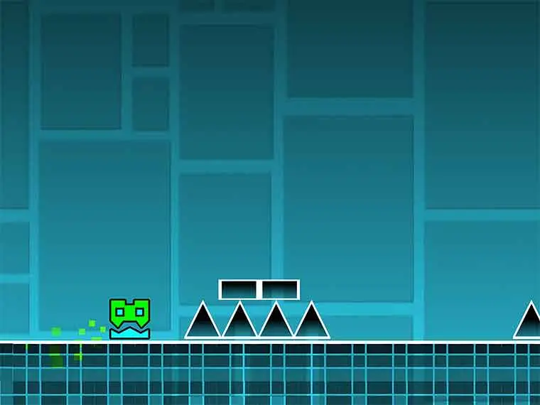 Geometry Dash game artwork