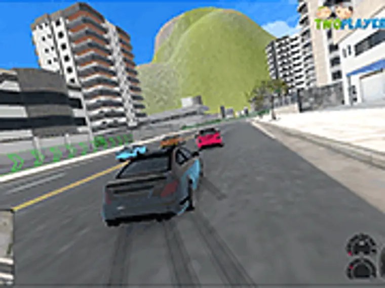 Mega City Racing game artwork