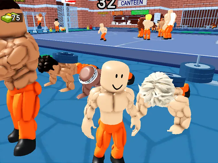 Obby: Pump Up Your Muscles game artwork