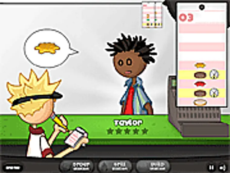 Papa's Burgeria game artwork