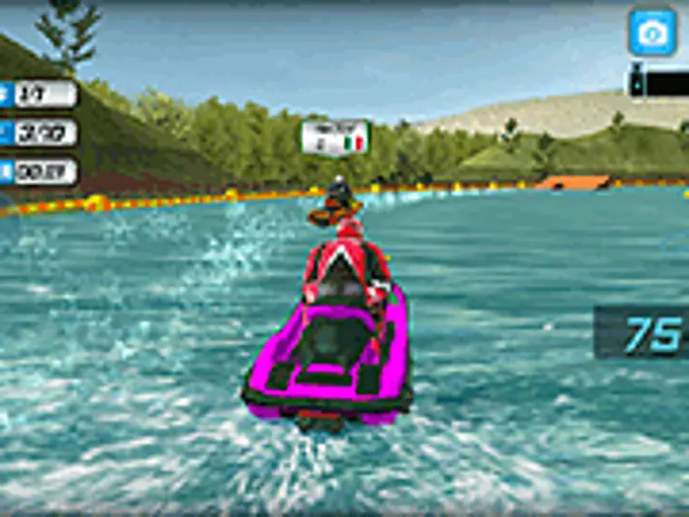 PowerBoat Racing 3D game artwork